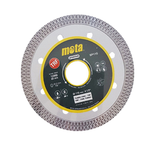 Disco diamantato Turbo Fine per taglio a umido e a secco 115mm (MOTA SP115) - Product Image 1
