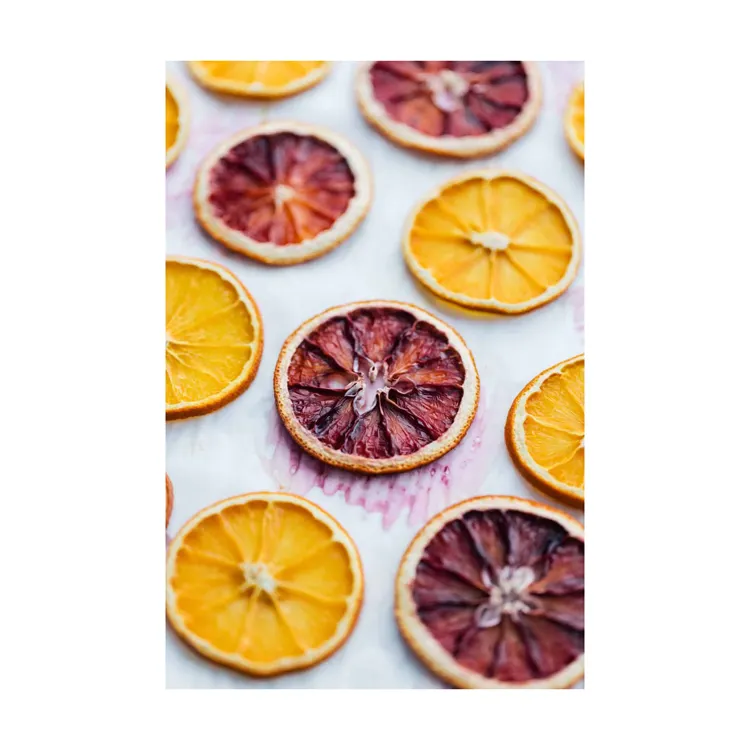 उच्च गुणवत्ता सूखे नारंगी स्लाइस सूखे सेब स्लाइस के लिए चाय नाश्ता