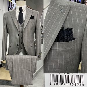 Nouveau Costume pour Homme 2025 Fabriqué en Turquie Coupe Ajustée de Haute Qualité pour Mariage - Product Image 5