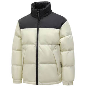 Nouvelle conception 2026 – Doudoune d'hiver pour homme en duvet de canard blanc, style décontracté et sportif, avec blocs de couleur et capuche noire - Product Image 2