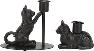 Dog Shape Design Best Quality Handmade Metal Candle Holder 2 Pieces Set <b>Ornaments</b> for Home <b>Wedding</b> Decoration Candle Light Stand - Product Image 2