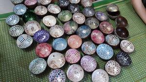 Bol en coquille de noix de coco 100% naturel, à quantité minimale de commande, personnalisé, logo poli Vietnam - Product Image 3