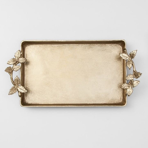 Top Trending Serving <b>Tray</b> With Natural Agate Stone Handles Handmade Decorative Food Drink Platter <b>For</b> Dining Kitchen Home <b>Decor</b> - Product Image 4