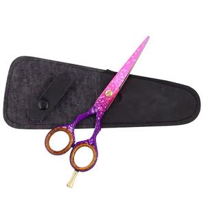 Ciseaux de barbier professionnels légers en acier inoxydable, écologiques, lames tranchantes, coupe de cheveux lisse et précise, coiffure en salon - Product Image 3