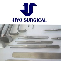 Conjunto básico de laparotomía de 104 piezas, instrumentos quirúrgicos superiores para cirugía abdominal, fuente de alimentación Manual, punta superior dorada, gran oferta