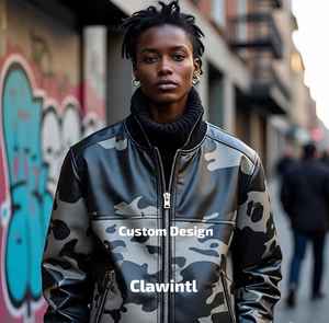 Fábrica de chaquetas de cuero artesanal | Fabricante de chaquetas de cuero de calle de pedidos personalizados de diseñador | Logos y diseños personalizados - Product Image 6