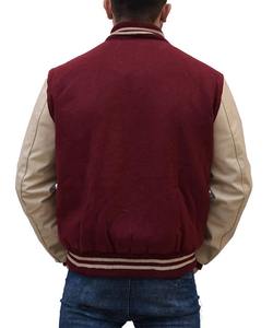 Chaquetas Universitarias Personalizadas con Letras, Chaqueta Universitaria Personalizada para Hombre, Chaquetas de Fútbol Americano con Letras Universitarias, Estilo Patchwork - Product Image 5