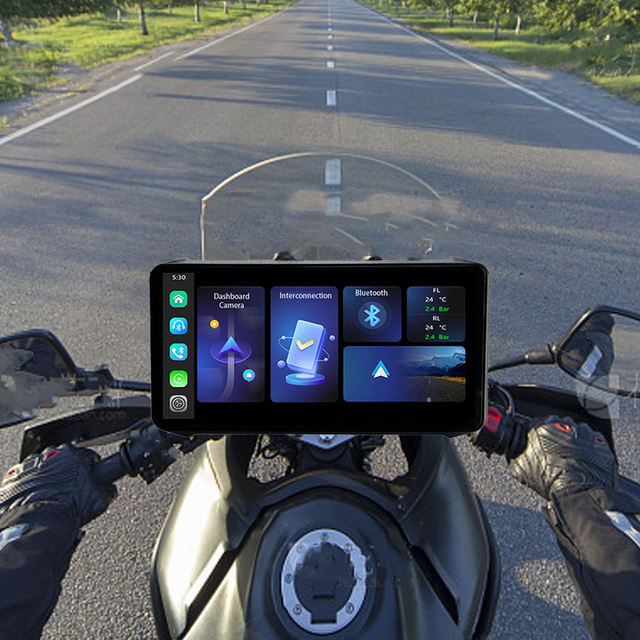 Motorcycle Navigation 5 Inch Wireless Carplay Display Gps Navigator System