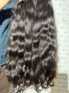 Paquetes Sin procesar Virgen Cutícula Alineada India Venta Al por Mayor Barato Onda Natural Cabello Humano - Product Image 4