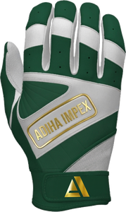 ถุงมือตีเบสบอลหนัง Adiha Impex สีขาว ปิดด้วยแถบตีนตุ๊กแก สำหรับผู้ใหญ่ ทั้งชายและหญิง ใช้ฝึกซ้อม ปรับแต่งได้ ทนทาน - Product Image 3