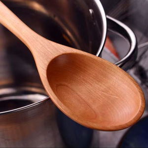 Ensemble de cuillères en bois pour chefs et cuisines professionnelles, ensemble de cuillères en bois fini à la main pour les besoins quotidiens de la cuisine, polyvalent en bois - Product Image 1