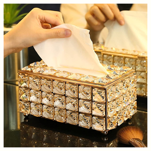 ที่ใส่กระดาษทิชชู่ทำด้วยมือสไตล์ใหม่ล่าสุดน่ารักสำหรับร้านอาหารงานแต่งงานบ้านโต๊ะ - Product Image 6