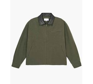 Chaqueta DE TRABAJO Venta caliente Servicio del OEM Tela de lona resistente Chaqueta de trabajo de lona gruesa aislada de invierno - Product Image 1