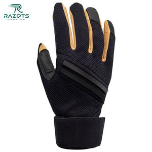 Gants de frappeur de baseball en cuir personnalisés de haute qualité couleurs personnalisées en gros prix raisonnable - Product Image 2