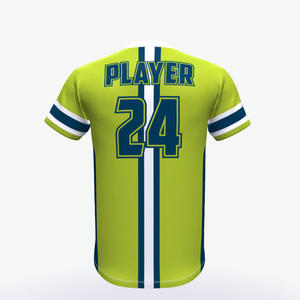 Maillots boutonnés personnalisables Vêtements de sport de qualité supérieure pour les équipes de baseball et de softball avec nom et numéro de l'équipe - Product Image 4