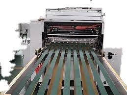 เครื่องตัดและพิมพ์แฮมเบอร์เกอร์กระดาษห่อแซนวิชและเครื่องตัดกล่องเกียร์มอเตอร์50m/นาทีสำหรับส่วนประกอบใหม่โรงแรม - Product Image 2