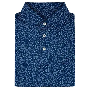 Haute qualité Logo personnalisé imprimé surdimensionné Fit Polyester chemise pour hommes bricolage blanchi Style réel taille américaine de haute qualité vierge tricoté - Product Image 5