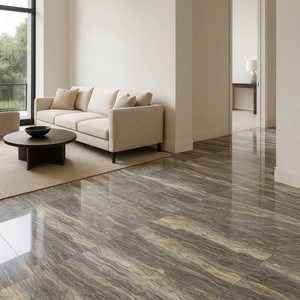 Losas de Mármol Pulido con Superficie Pulida, Mármol Indio para Comedor, Encimera de Villa, Tocador, Pared, Moderno para Interiores Azules - Product Image 1