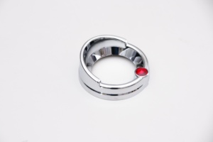 Cubierta de Velocímetro/Tacómetro Jewel Visor en Plástico Cromado, Mejora tu Peterbilt con esta Pieza Atractiva y Divertida - Product Image 2