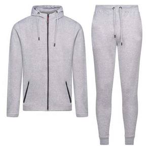 Couleur personnalisée Logo Design toutes les tailles hommes survêtements deux pièces vêtements d'entraînement et de jogging haute qualité hiver coton hommes survêtements - Product Image 1