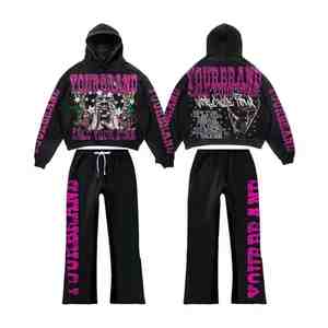 ชุดวอร์มวินเทจ็อกเกอร์สำหรับผู้ชายและผู้หญิงชุดกันหนาวแบบสั่งตัดพิมพ์ลายสำหรับฤดูหนาว - Product Image 1