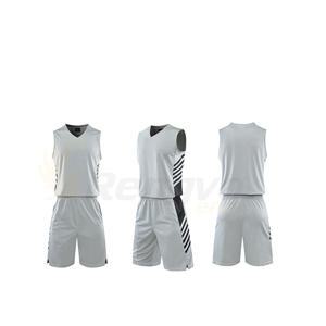 Conjunto de uniforme de baloncesto reversible de alta calidad Diseño personalizado Transpirable y opciones de talla grande - Product Image 2