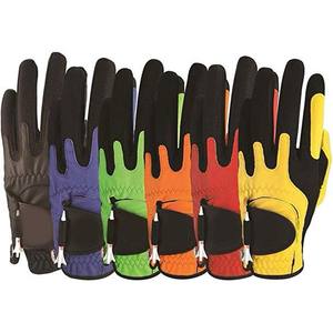Gants de sport blancs de qualité supérieure en cuir pour gaucher avec design imprimé par sublimation Gants de golf - Product Image 6