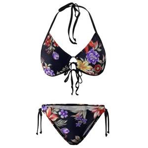 Shanhao ชุดว่ายน้ำ2025พิมพ์ลายขนาดใหญ่พิเศษสำหรับผู้หญิงชุด2ชิ้นผ้าสแปนเด็กซ์/ ไนลอน - Product Image 4