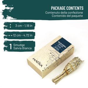 Bâton d'encens à la sauge blanche naturelle-Parfum nettoyant et rafraîchissant revitalisant thérapeutique - Product Image 2