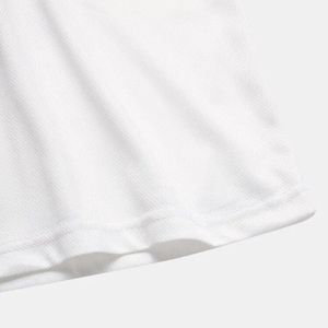 เสื้อยืดคอกลมผู้ชายผ้าคอตตอนกันหดปักโลโก้100% ลายทึบพิมพ์ลายผ้าไหมแบบทางการ - Product Image 6