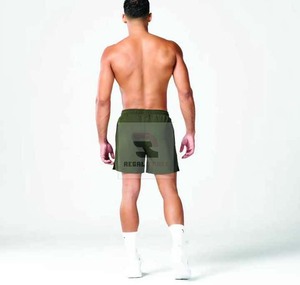 Vente en gros de shorts de sport pour hommes, shorts de gymnastique décontractés, pantalons avec caractéristiques anti-rides et écologiques, service OEM disponible - Product Image 3