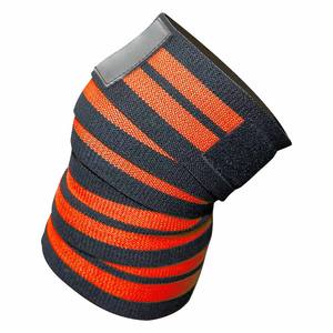 Wholesale SAAR INDUSTRIES Customized Elastic Neoprene <b>Knee</b> <b>Wraps</b> for Closure Advanced Protection Heavy Duty for Deadlift - Product Image 2