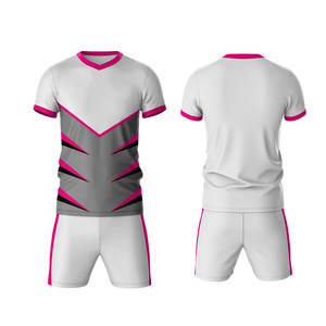 Meilleure vente uniforme de rugby respirant à manches courtes de haute qualité, ensembles de vêtements d'équipe en vrac par sublimation personnalisée pour adultes - Product Image 1
