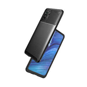 Funda Netzy para Poco M5S, Funda Protectora de Silicona Líquida Negra, Fundas Traseras Negras para Teléfonos Móviles - Product Image 3