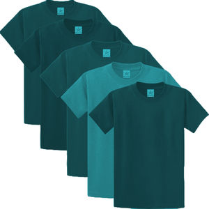 100% coton hommes T-Shirt col rond manches courtes respirant Jersey Logo personnalisé impression 180 GSM personnalisable impression t-shirts pour hommes - Product Image 4