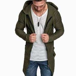 Sweat-shirt à capuche en néoprène avec fermeture éclair Double face pour homme, sweat-shirts et sweat-shirts personnalisés pour homme, Style chaud, fabriqué en polaire de haute qualité - Product Image 4