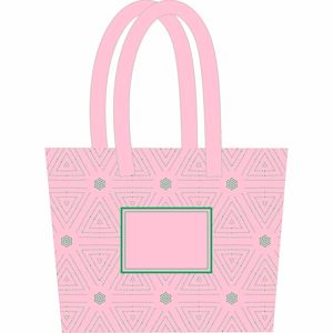 AKA Greek Eco Friendly Custom Tote Bag Lona pesada Algodón Serigrafía DTF DTG Puff Print Bordado Logo Bolsa de compras OEM ODM - Product Image 3