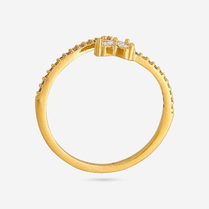 18K Gold Plated Fashionable Wing Cluster <b>Ring</b> with <b>Adjustable</b> <b>Size</b> for Islamic Gifts - Product Image 4