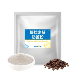 Popular Homemade Tiramisu flavor Milk foam powder