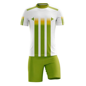 Personalizado liso transpirable hombres Deportes Fútbol Jersey conjuntos uniformes de fútbol secado rápido ligero impermeable - Product Image 5