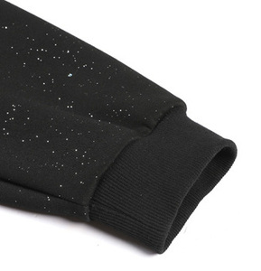 เสื้อฮู้ดแฟชั่นโอเวอร์ไซส์สไตล์สตรีทแวร์แบบยูนิเซ็กซ์  ผ้าฟลีซเนื้อนุ่มประดับด้วยคริสตัลวิบวับ - Product Image 6