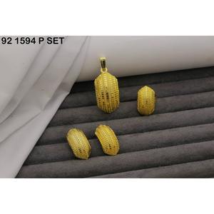 Collar de Moda Habesba Etíope, Pendientes con Colgante Chapado en Oro con Anillo de Dedo, Joyería Tradicional Africana Eritrea para Bodas - Product Image 6