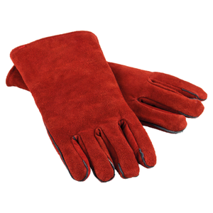 Guantes de trabajo de soldador para trabajo de barbacoa Mig Tig Guantes de soldadura de uso general con palma reforzada y pulgar recto - Product Image 3