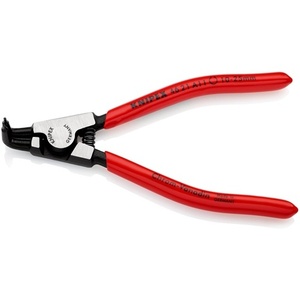 Pince à circlips externe polie KNIPEX à angle de 90°, longueur 125 mm, pour diamètres de tiges de 10 à 25 mm, pour outils d'atelier - Product Image 1