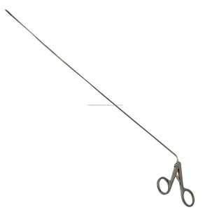 ชุดเครื่องมือผ่าตัดแบบยืดหยุ่นสแตนเลสสตีลชนิดยาวสำหรับส่องกล้อง  พร้อมคีมจับแบบอัลลิเกเตอร์ สำหรับการผ่าตัดหู คอ จมูก และการผ่าตัดผ่านกล้องทางช่องท้อง - Product Image 5