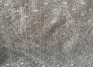 Tela de popelina elástica ligera con bordado de ojales 51/52 \ "Uso al aire libre Técnicas no tejidas para niños y niñas - Product Image 2