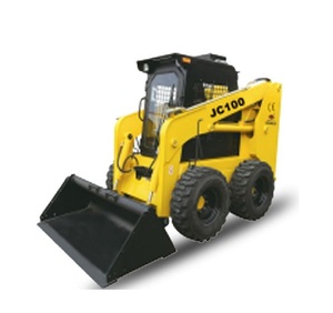 JC100 skid steer loader for sale cheap price powerful compact machine for construction agriculture and material handling work - Product Image 4