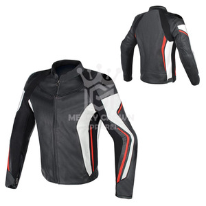 Chaquetas de moto de cuero profesional al por mayor mejor diseño 2025 Material de cuero ropa de carreras chaqueta de ropa de montar para hombres - Product Image 1