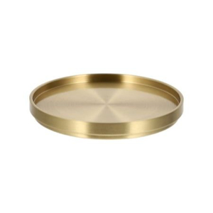 Posavasos de Metal de Diseño Único con Forma Redonda y Acabado Dorado para Decoración de Mesa de Hotel, Tapetes y Almohadillas para Servir Té y Café - Product Image 5