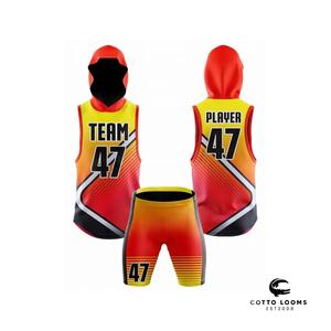 Auténtico uniforme de fútbol americano 7v7 OEM construido con costuras reforzadas y camiseta de fútbol americano suave - Product Image 2